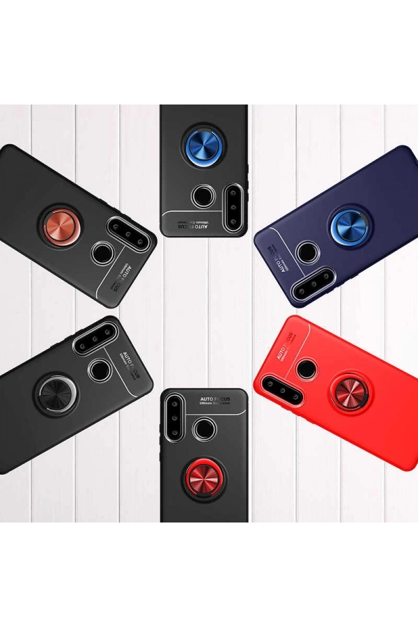 Huawei Y6P Kılıf Zore Ravel Silikon Kapak