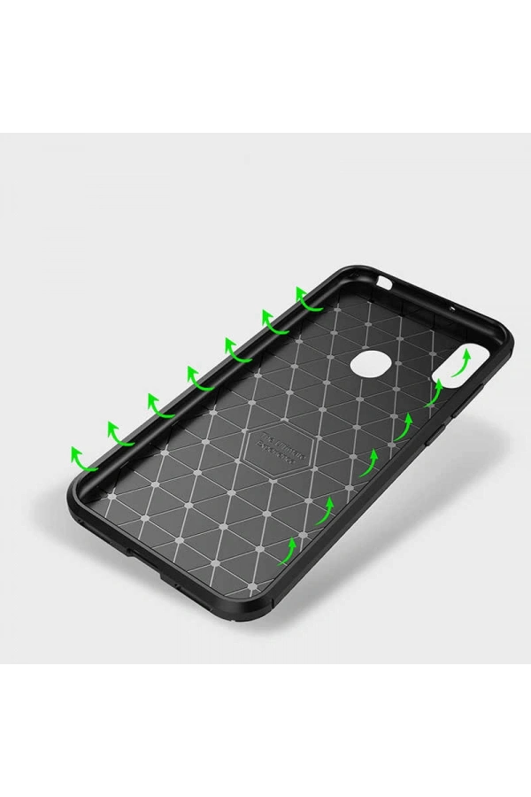 Huawei Y6S 2019 Kılıf Zore Negro Silikon Kapak
