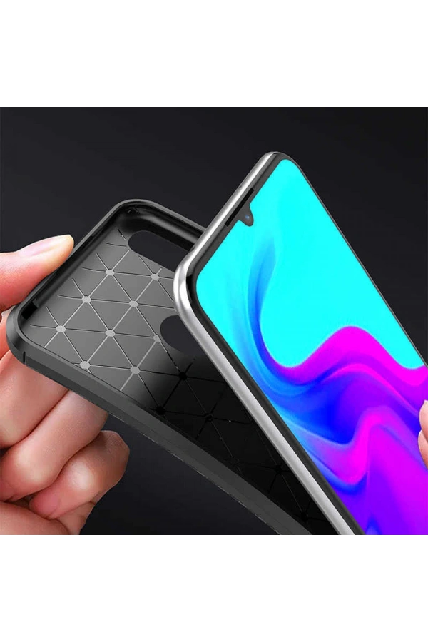 Huawei Y6S 2019 Kılıf Zore Negro Silikon Kapak