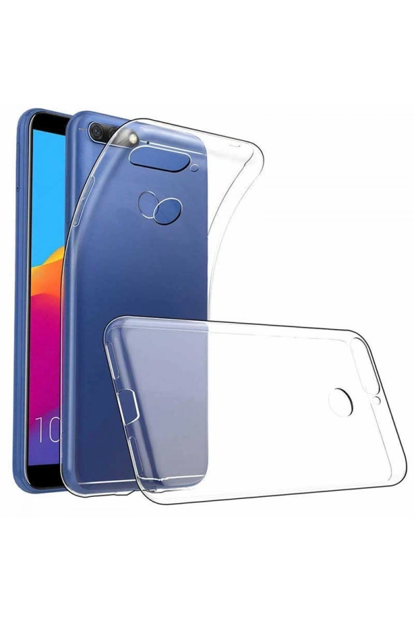 Huawei Y7 2018 Kılıf Zore Süper Silikon Kapak