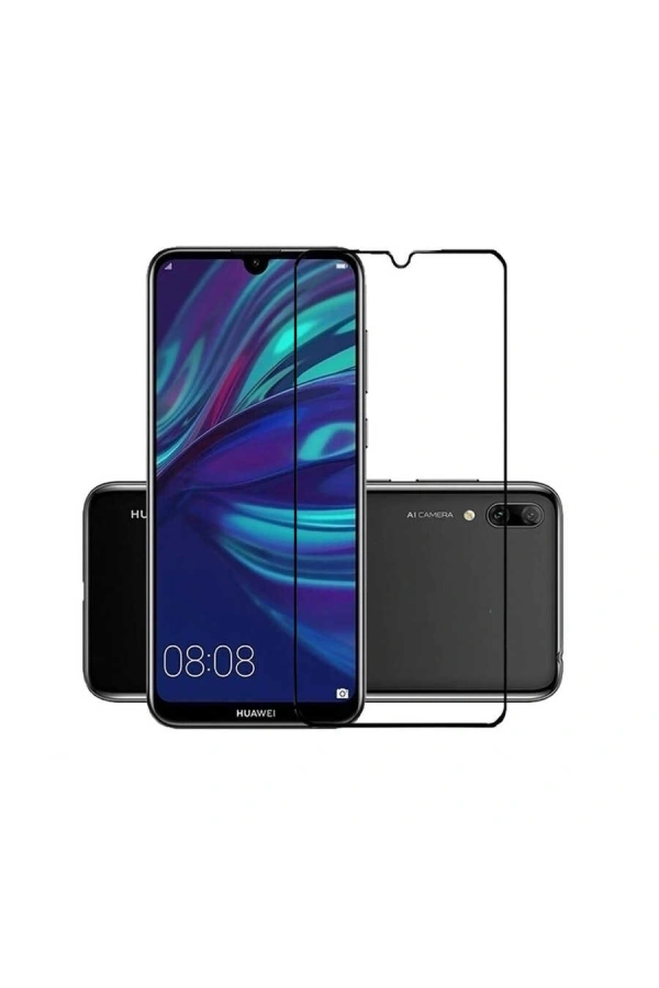 Huawei Y7 Prime 2019 Davin 5D Cam Ekran Koruyucu