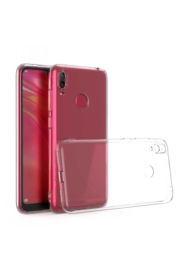Huawei Y7 Prime 2019 Kılıf Zore Kamera Korumalı Süper Silikon Kapak