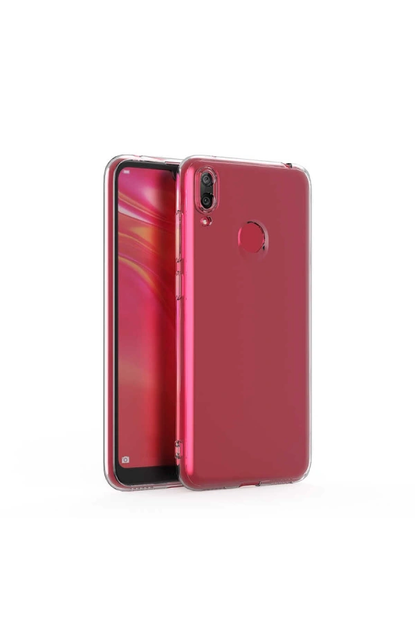 Huawei Y7 Prime 2019 Kılıf Zore Kamera Korumalı Süper Silikon Kapak