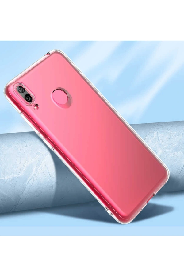 Huawei Y7 Prime 2019 Kılıf Zore Kamera Korumalı Süper Silikon Kapak