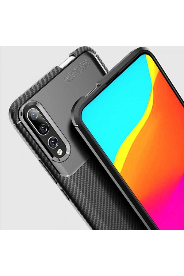 Huawei Y9 Prime 2019 Kılıf Zore Negro Silikon Kapak