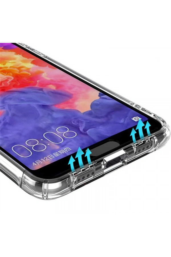 Huawei Y9 Prime 2019 Kılıf Zore Nitro Anti Shock Silikon