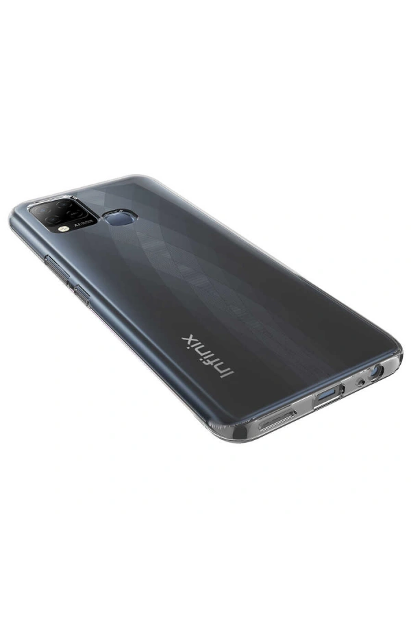 İnfinix Hot 10T Kılıf Zore Süper Silikon Kapak