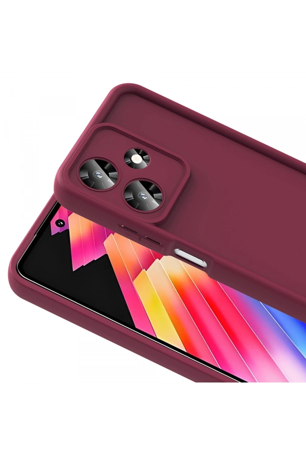 İnfinix Hot 30 Kılıf Kamera Korumalı Zore Ananas Kapak