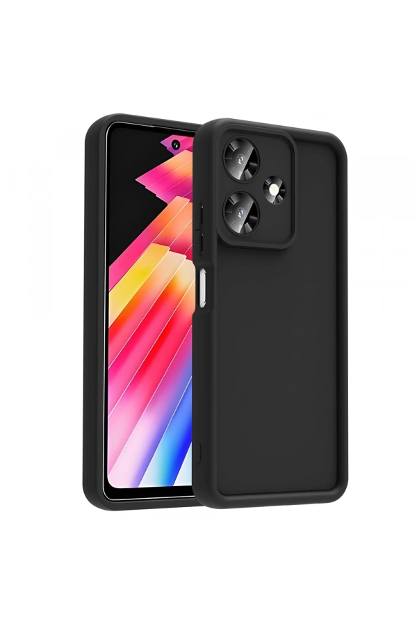 İnfinix Hot 30İ Kılıf Kamera Korumalı Zore Ananas Kapak