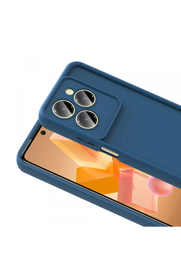 İnfinix Hot 40 Kılıf Kamera Korumalı Zore Ananas Kapak