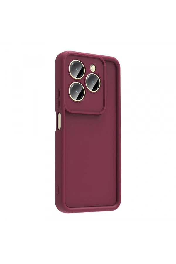 İnfinix Hot 40 Pro Kılıf Kamera Korumalı Zore Ananas Kapak