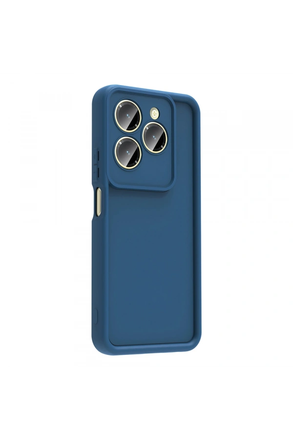 İnfinix Hot 40 Pro Kılıf Kamera Korumalı Zore Ananas Kapak