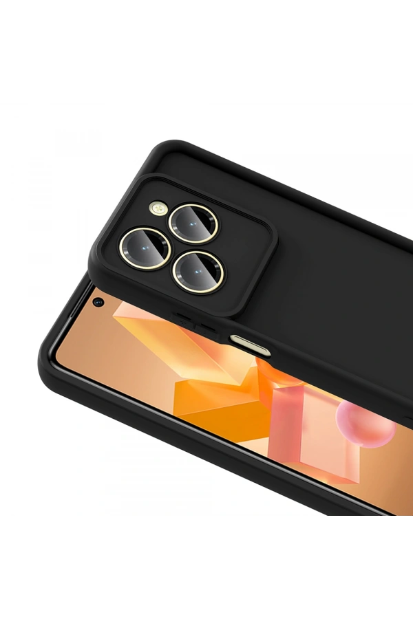 İnfinix Hot 40 Pro Kılıf Kamera Korumalı Zore Ananas Kapak