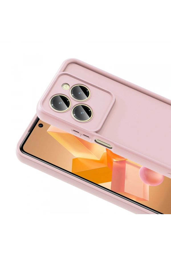 İnfinix Hot 40 Pro Kılıf Kamera Korumalı Zore Ananas Kapak