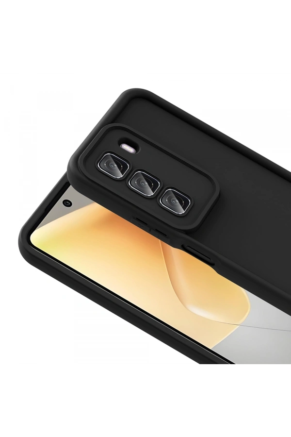 İnfinix Hot 50 4G Kılıf Kamera Korumalı Zore Ananas Kapak