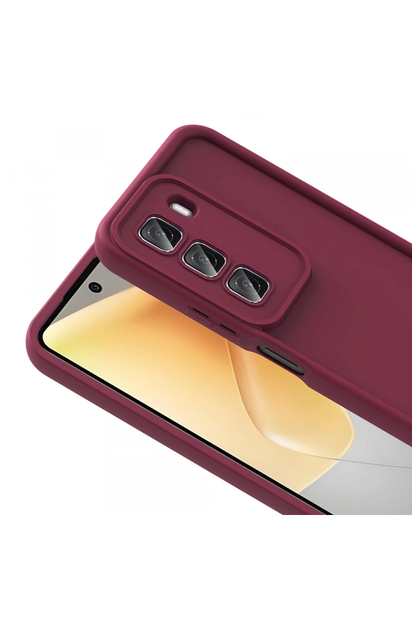 İnfinix Hot 50 4G Kılıf Kamera Korumalı Zore Ananas Kapak