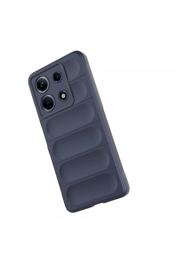 İnfinix Note 30 4G Kılıf Esnek TPU Oyuklu Arka Yüzey Tasarımlı Zore Etnik Silikon Kapak