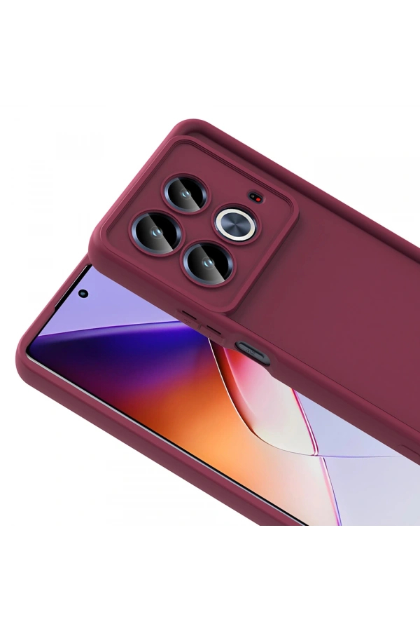 İnfinix Note 40 Pro Kılıf Kamera Korumalı Zore Ananas Kapak