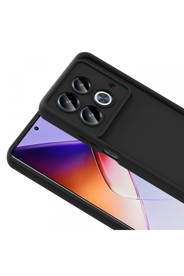 İnfinix Note 40 Pro Kılıf Kamera Korumalı Zore Ananas Kapak