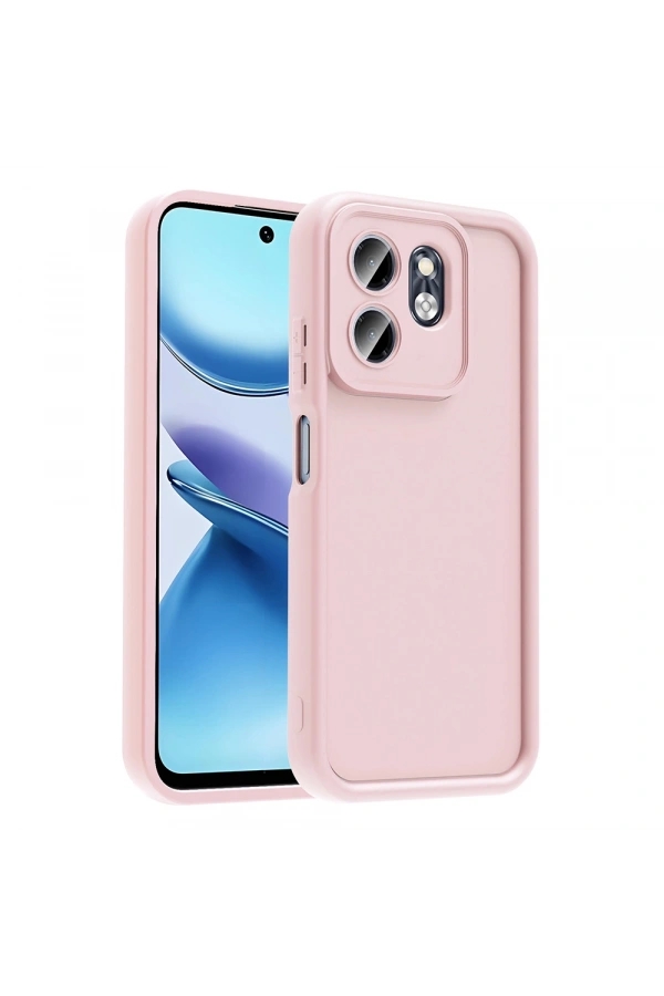 İnfinix Smart 9 Kılıf Kamera Korumalı Zore Ananas Kapak