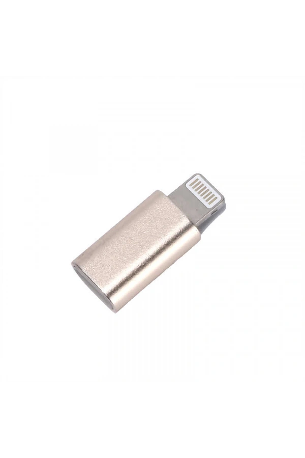 iPhone 7-8 İçin Zore Metal 01 5li Lightning Dönüştürücü Set