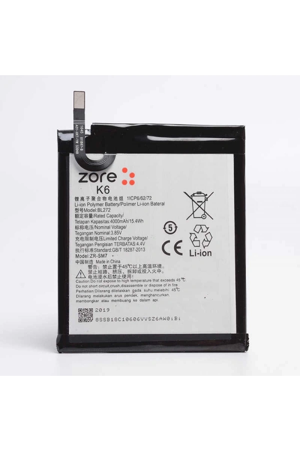Lenovo K6 Zore Tam Orjinal Batarya