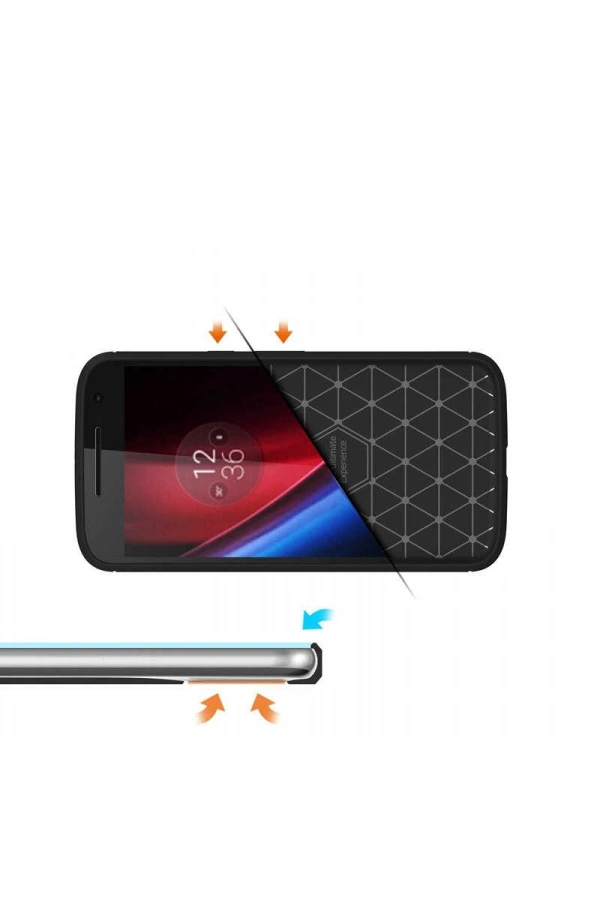 Lenovo Moto G4 Plus Kılıf Zore Room Silikon Kapak