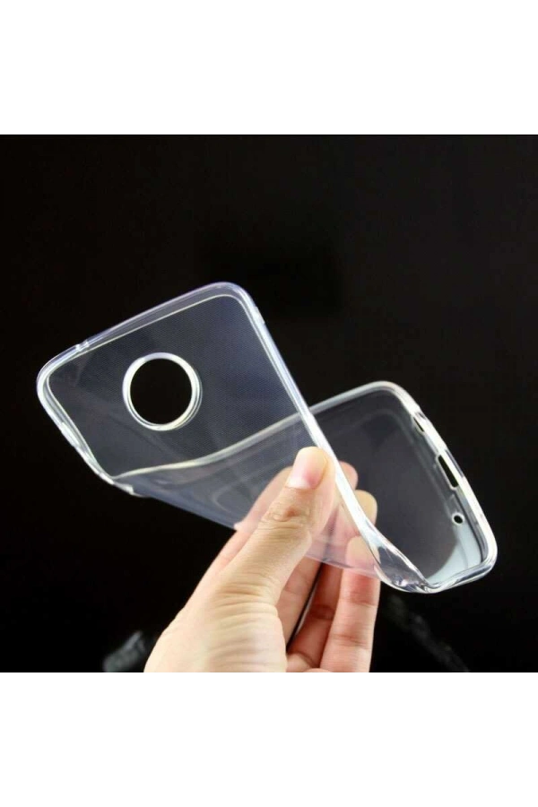 Lenovo Moto Z Play Kılıf Zore Süper Silikon Kapak
