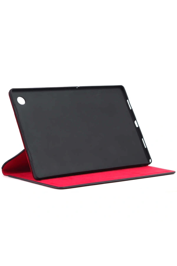 Lenovo Tab M8 Zore Fest Dönebilen Standlı Kılıf