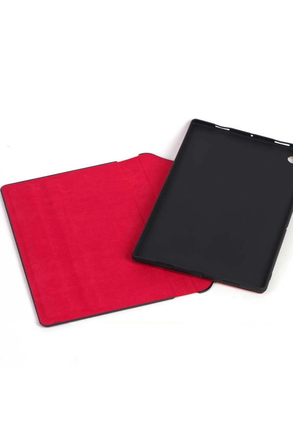Lenovo Tab M8 Zore Fest Dönebilen Standlı Kılıf
