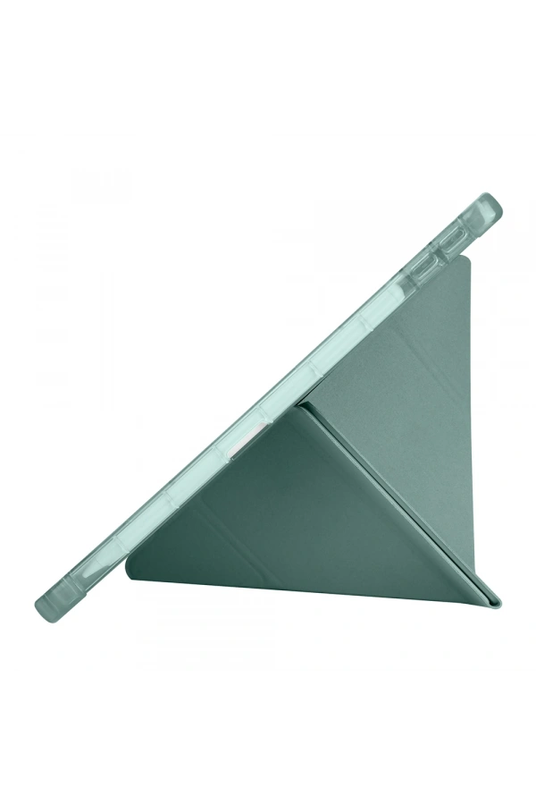 Lenovo Tab TB-311FU Kılıf Zore Tri Folding Kalem Bölmeli Standlı Kılıf