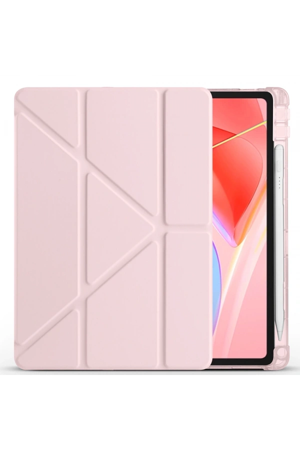 Lenovo Tab TB-311FU Kılıf Zore Tri Folding Kalem Bölmeli Standlı Kılıf