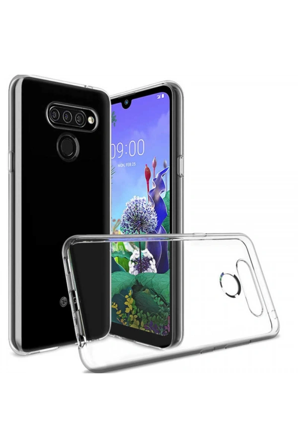 LG Q60 Kılıf Zore Süper Silikon Kapak