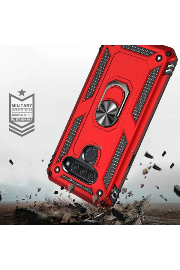 LG Q60 Kılıf Zore Vega Kapak