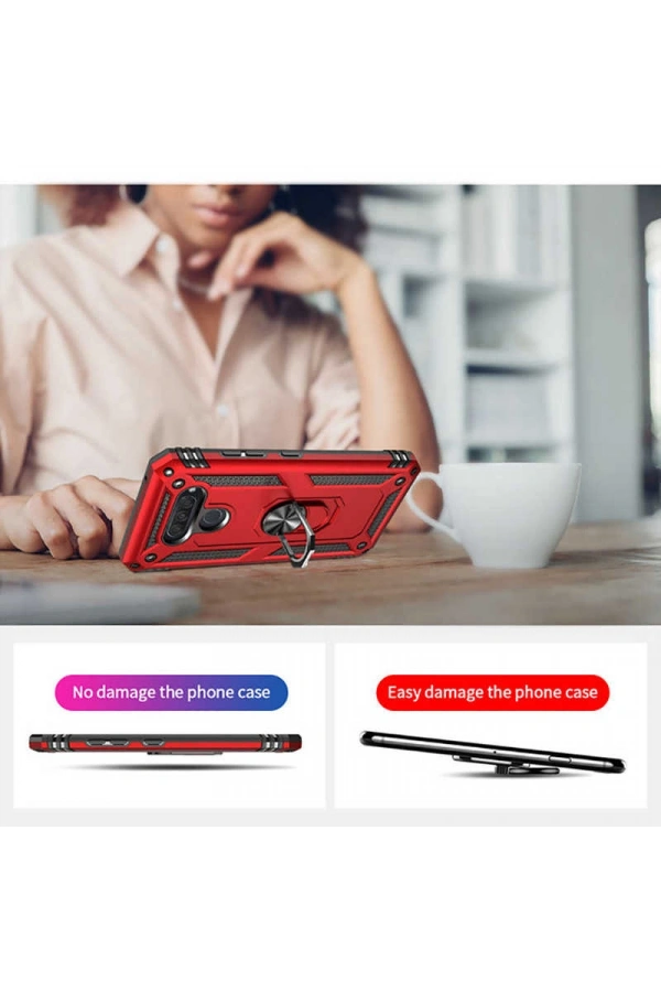 LG Q60 Kılıf Zore Vega Kapak