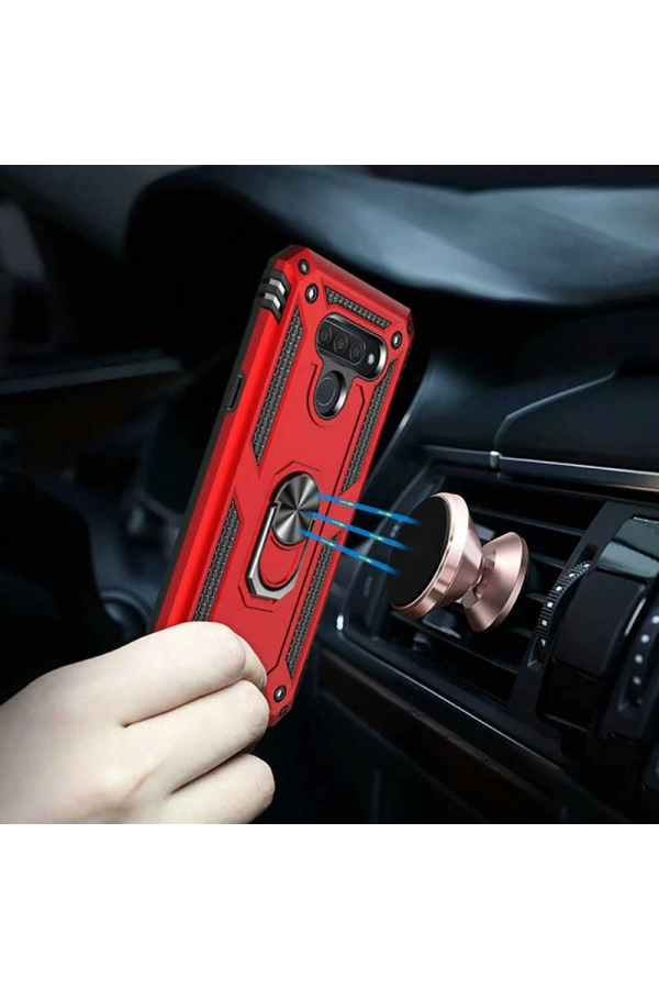 LG Q60 Kılıf Zore Vega Kapak