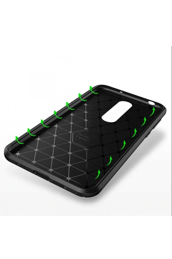 Nokia 5.1 Plus Kılıf Zore Negro Silikon Kapak