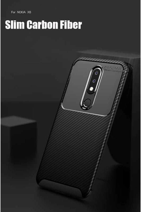 Nokia 5.1 Plus Kılıf Zore Negro Silikon Kapak