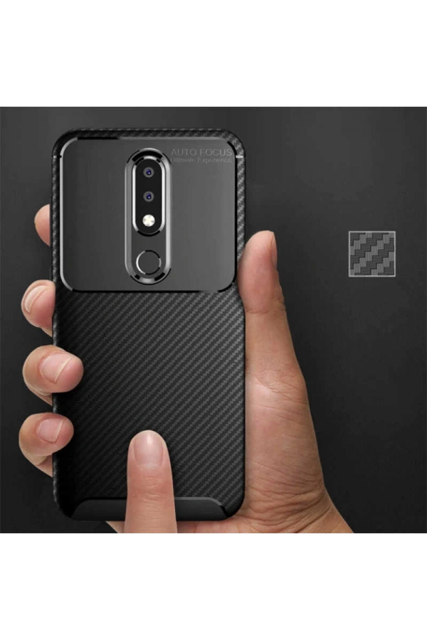 Nokia 5.1 Plus Kılıf Zore Negro Silikon Kapak
