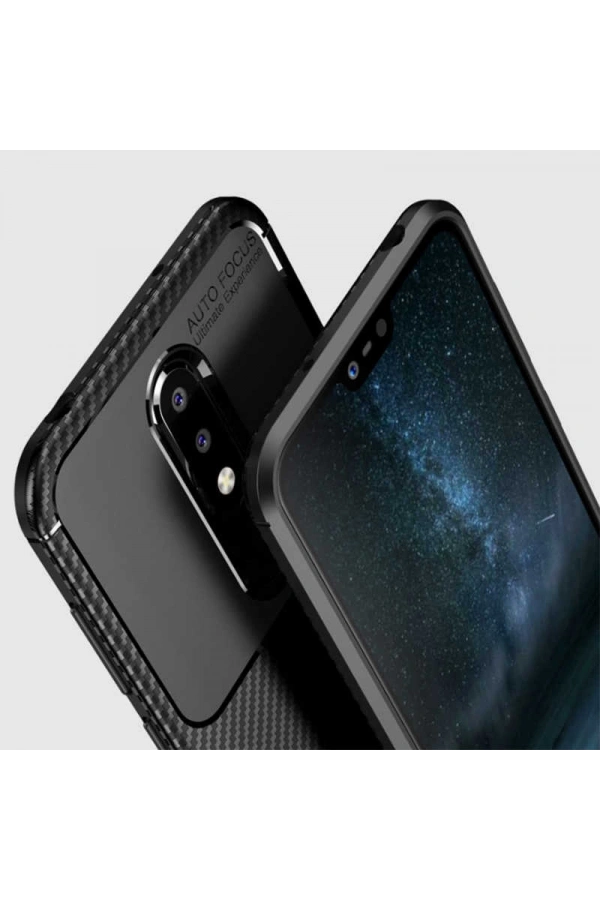 Nokia 5.1 Plus Kılıf Zore Negro Silikon Kapak