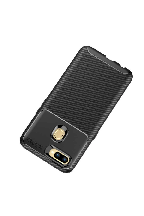 Oppo A12 Kılıf Zore Negro Silikon Kapak