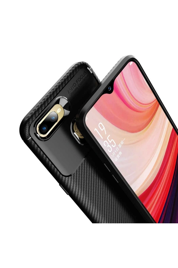 Oppo A12 Kılıf Zore Negro Silikon Kapak
