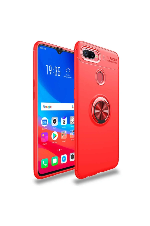 Oppo A12 Kılıf Zore Ravel Silikon Kapak