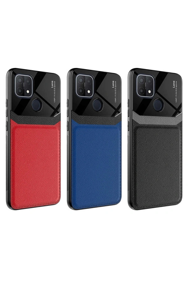 Oppo A15 Kılıf ​Zore Emiks Kapak