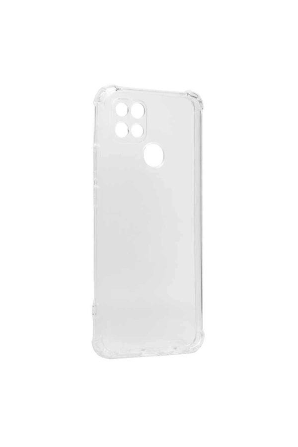 Oppo A15 Kılıf Zore Kamera Korumalı Nitro Anti Shock Silikon