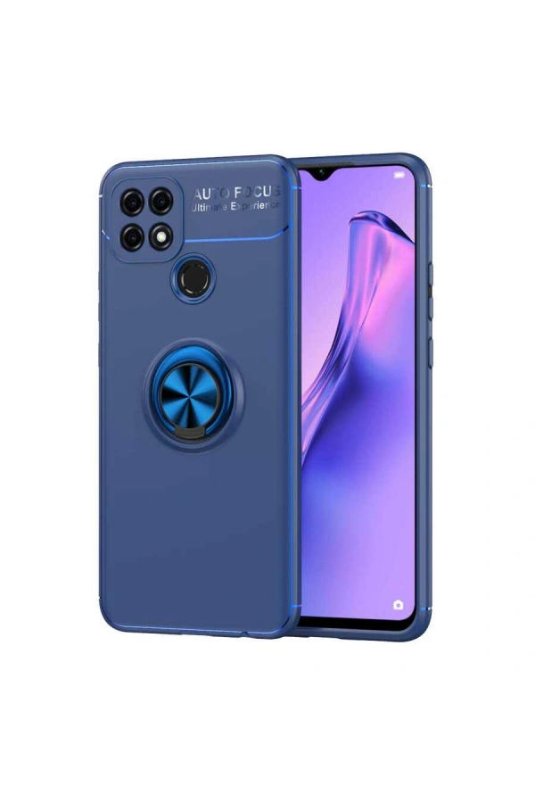 Oppo A15 Kılıf Zore Ravel Silikon Kapak