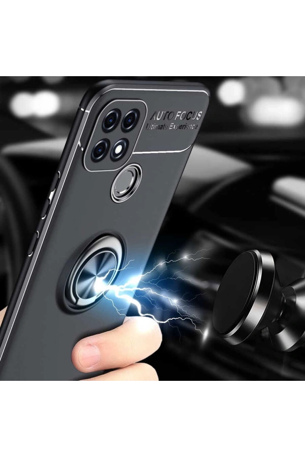 Oppo A15S Kılıf Zore Ravel Silikon Kapak