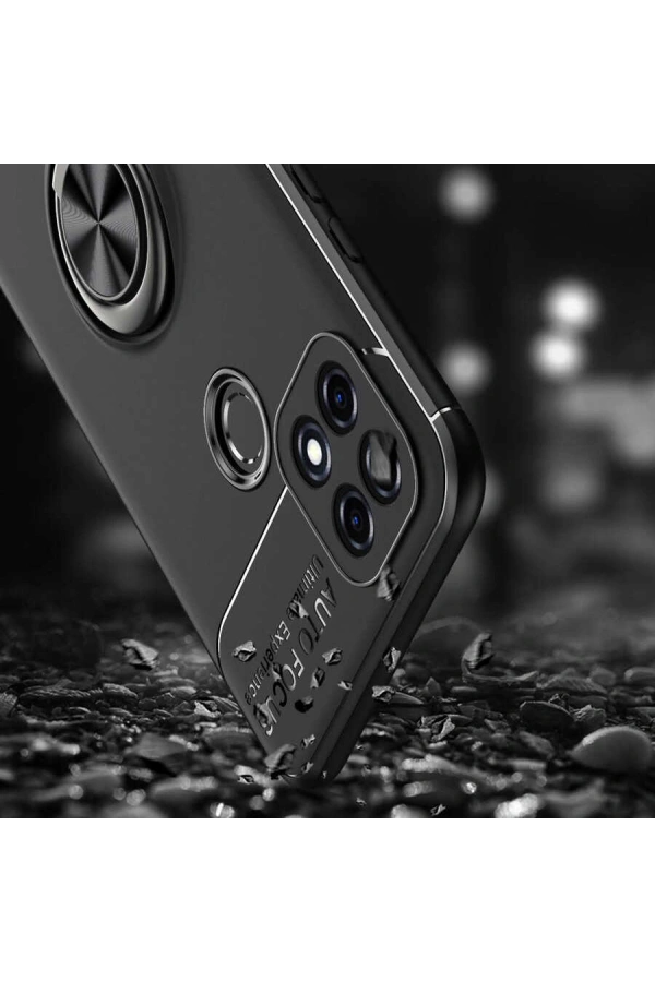 Oppo A15S Kılıf Zore Ravel Silikon Kapak