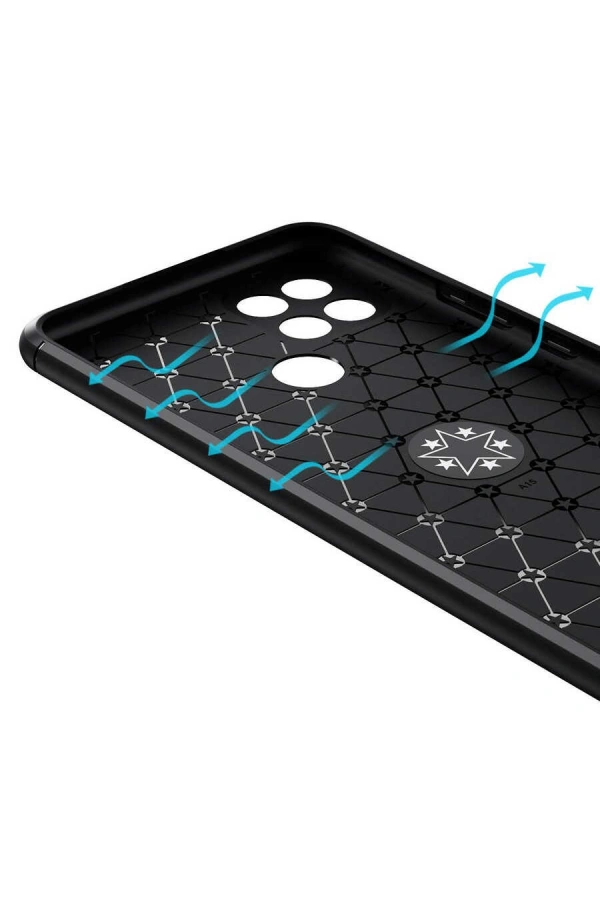 Oppo A15S Kılıf Zore Ravel Silikon Kapak