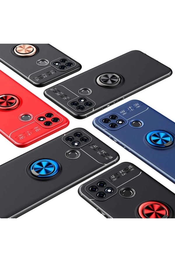 Oppo A15S Kılıf Zore Ravel Silikon Kapak